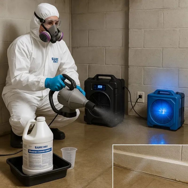 Sanitization and Odor Removal process in Audubon Park, NJ