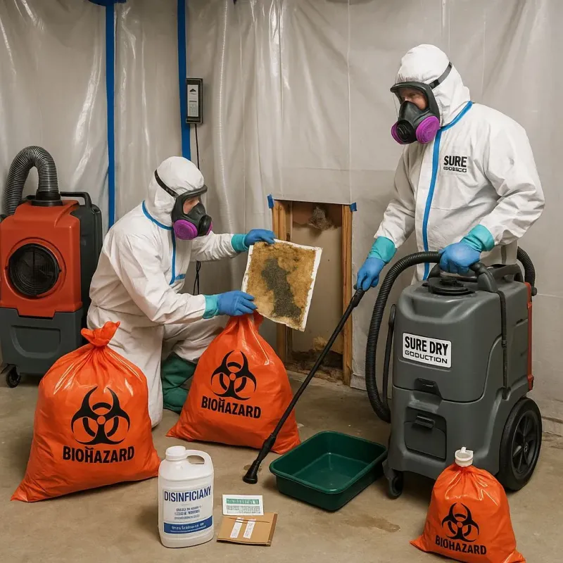 Contaminated Water Handling Protocols process in Audubon Park, NJ