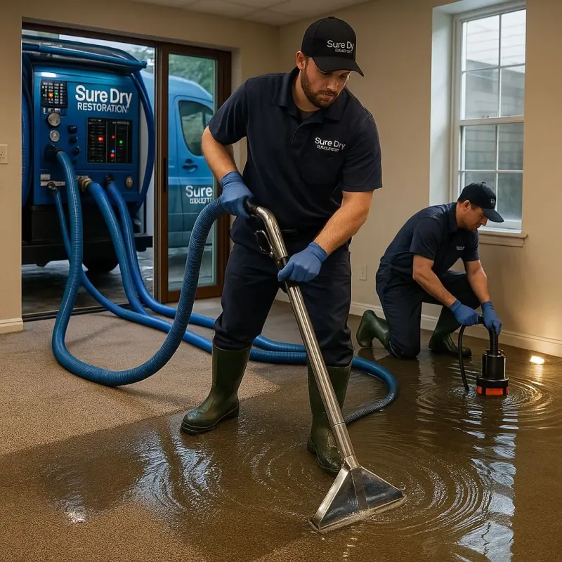 Water Extraction and Removal process in Audubon Park, NJ